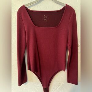 A new day square neck body suit